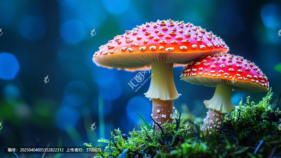 唯美森林野生菌