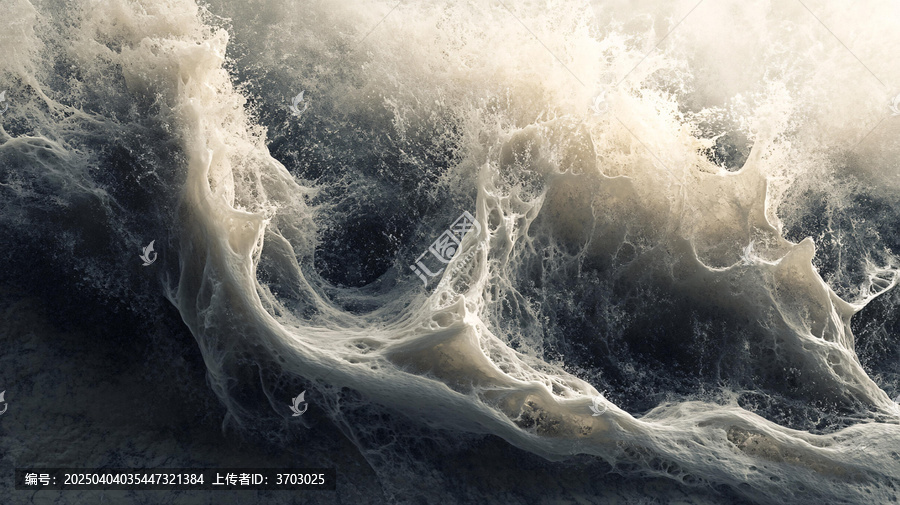 海洋流體畫
