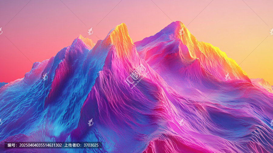 風(fēng)景膨脹圖案