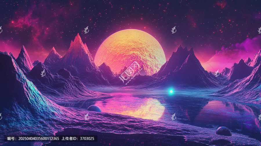 奇幻山水