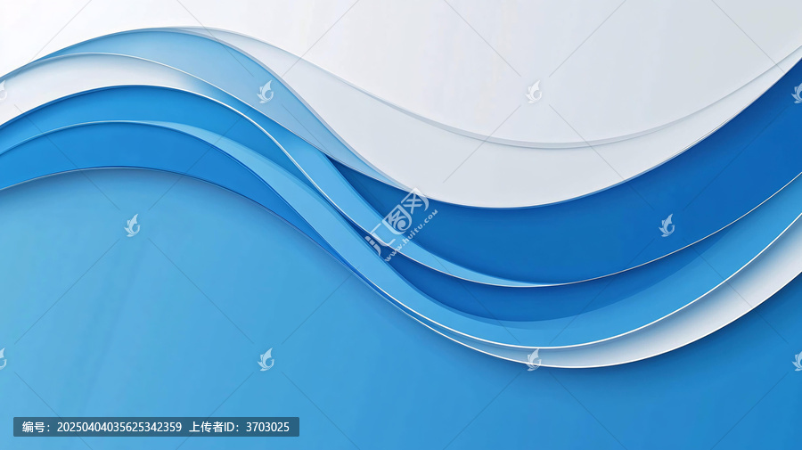 藍色曲線會議背景