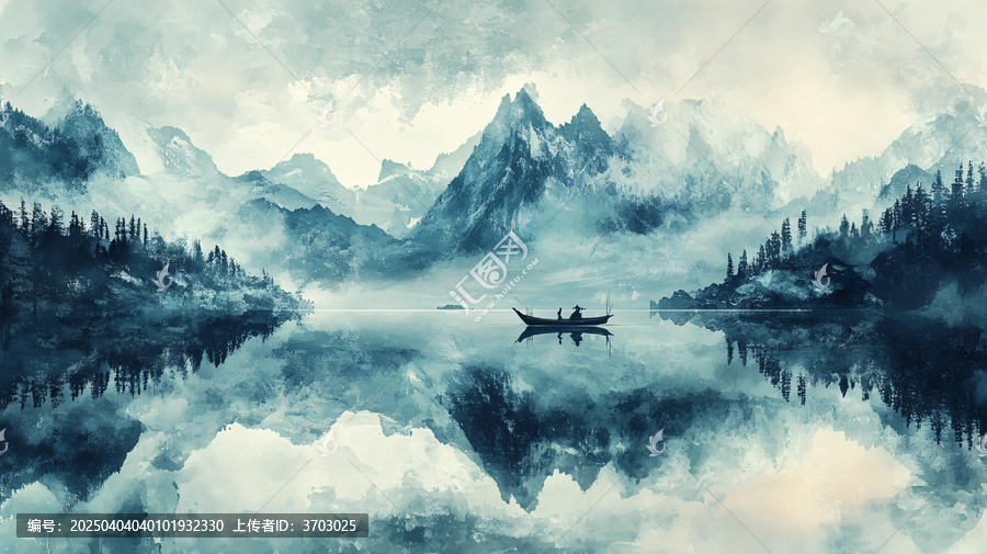 唯美意境山水