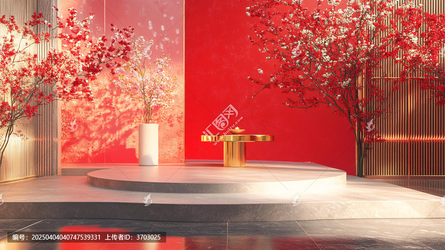 紅金迎賓區(qū)設(shè)計