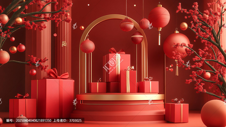 新年禮品堆頭