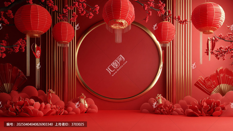 元宵節(jié)拍框堆頭小景