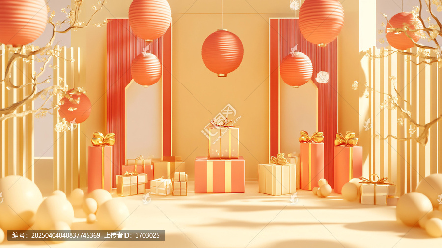 新年禮品堆頭