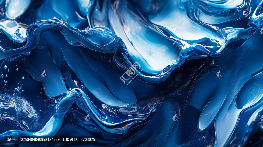 炫麗流體畫