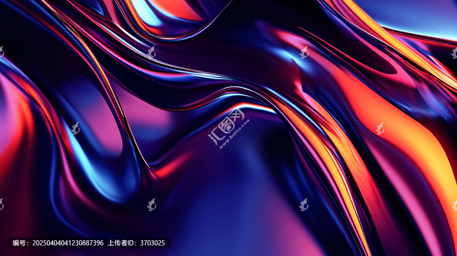 炫彩絲綢背景
