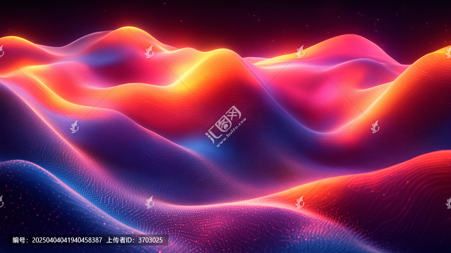 流動(dòng)波形背景