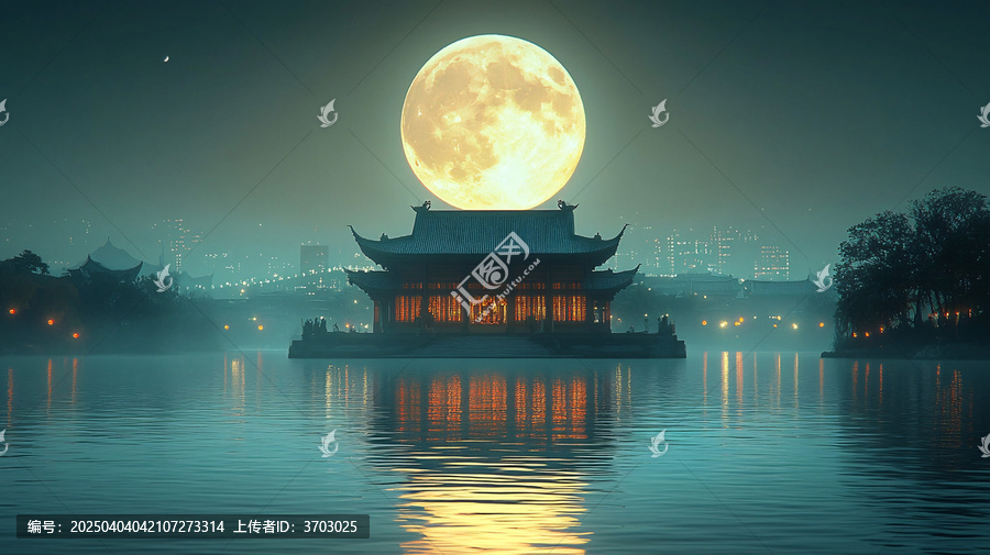 月光沙灘慶中秋