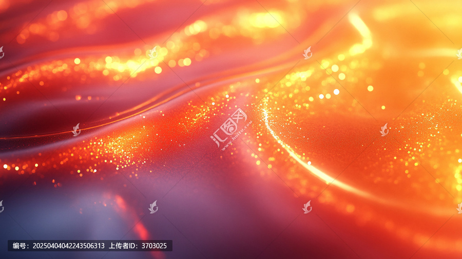 紅黃光點(diǎn)流動(dòng)紋理