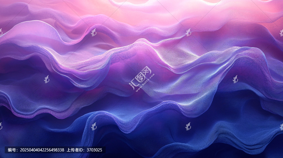 藍紫光影幾何