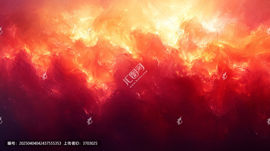 火焰光影抽象畫(huà)