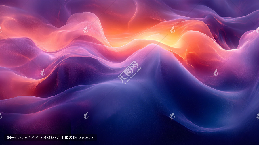 紫色流光幾何紋理