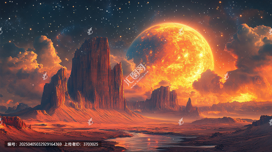另一個星球的奇妙景觀