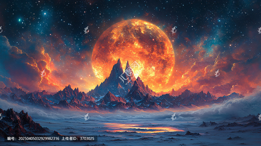 另一個(gè)星球的奇妙景觀