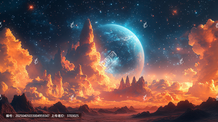 星球的奇妙景觀
