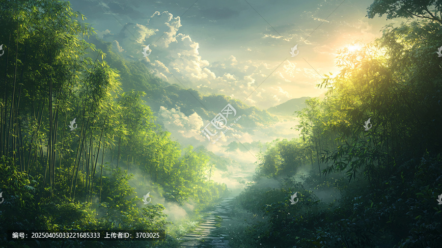 竹林場景