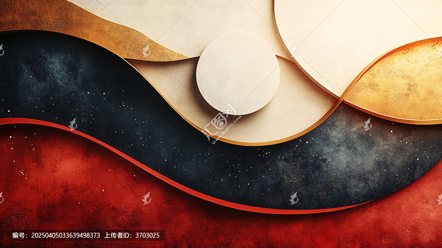 紅色金色藝術(shù)紋理
