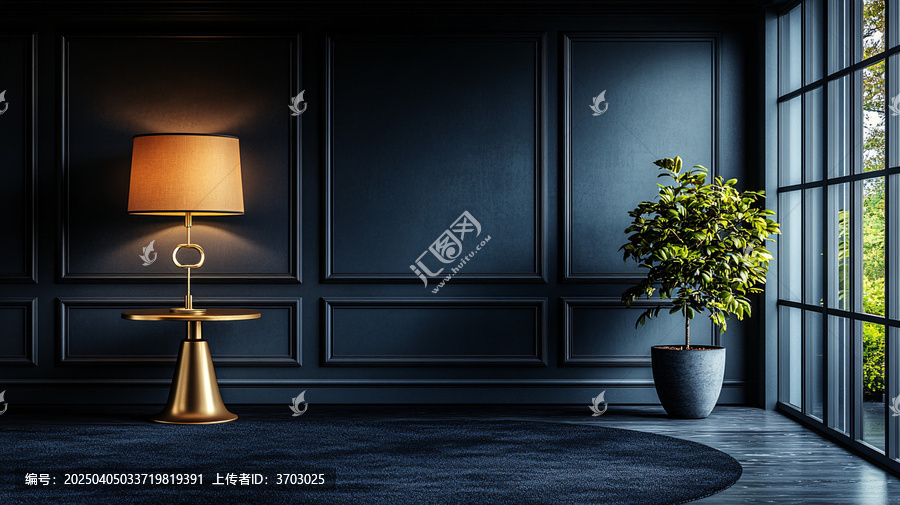 灰色條紋入口大廳