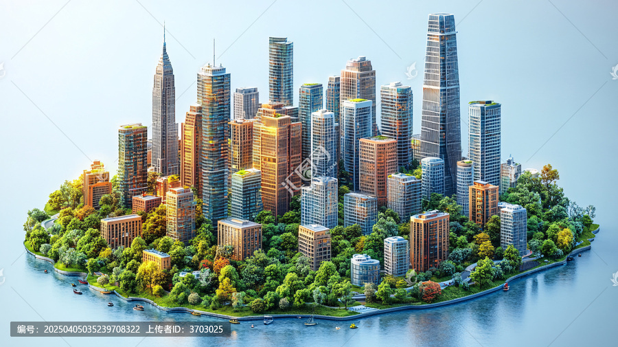 智能城市背景圖