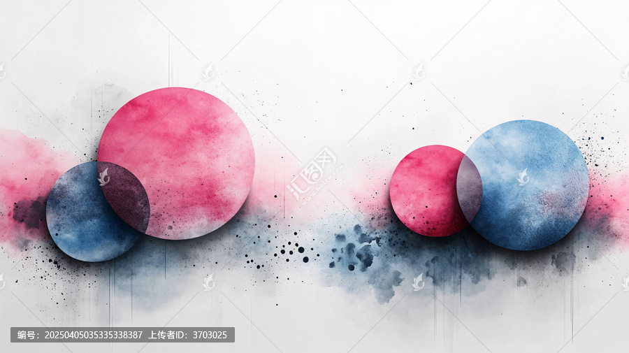 粉色線條圖