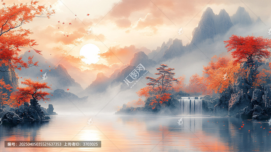 山水畫卷