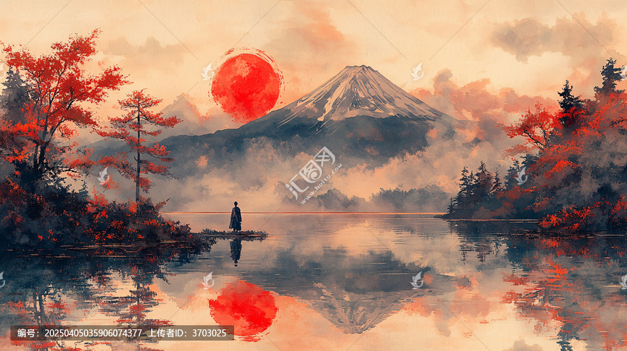 新年日出山