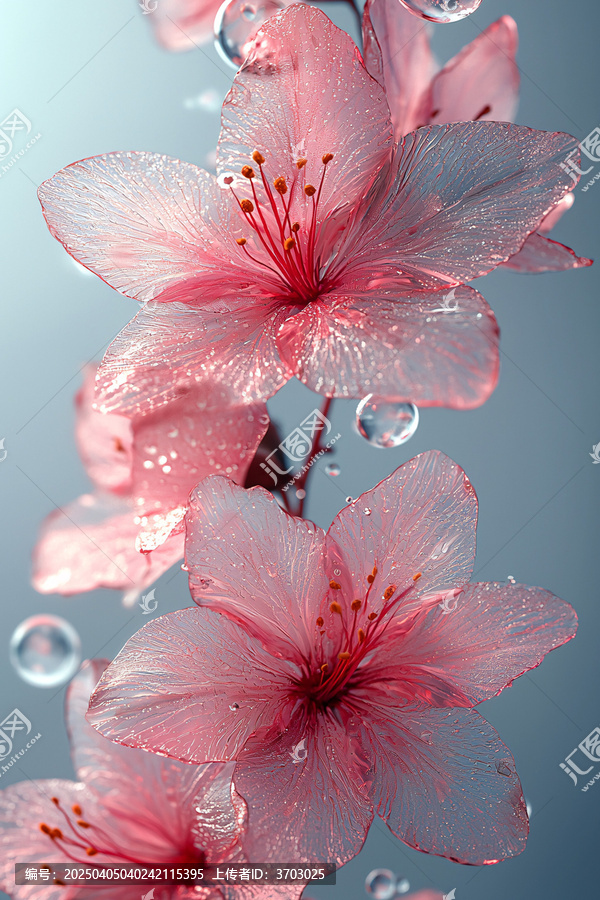 玻璃花與泡泡