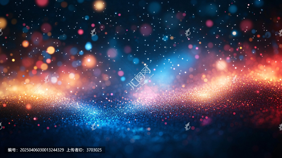 藍(lán)色星空燈光