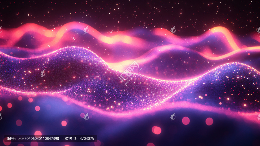紫色線條星空?qǐng)D