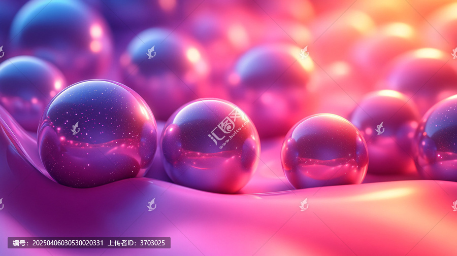 球體霓虹背景