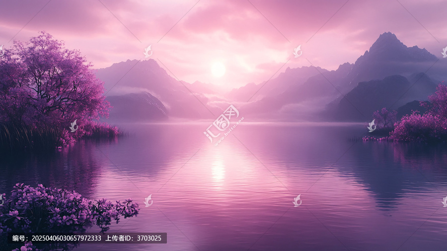 紫色星空夢想