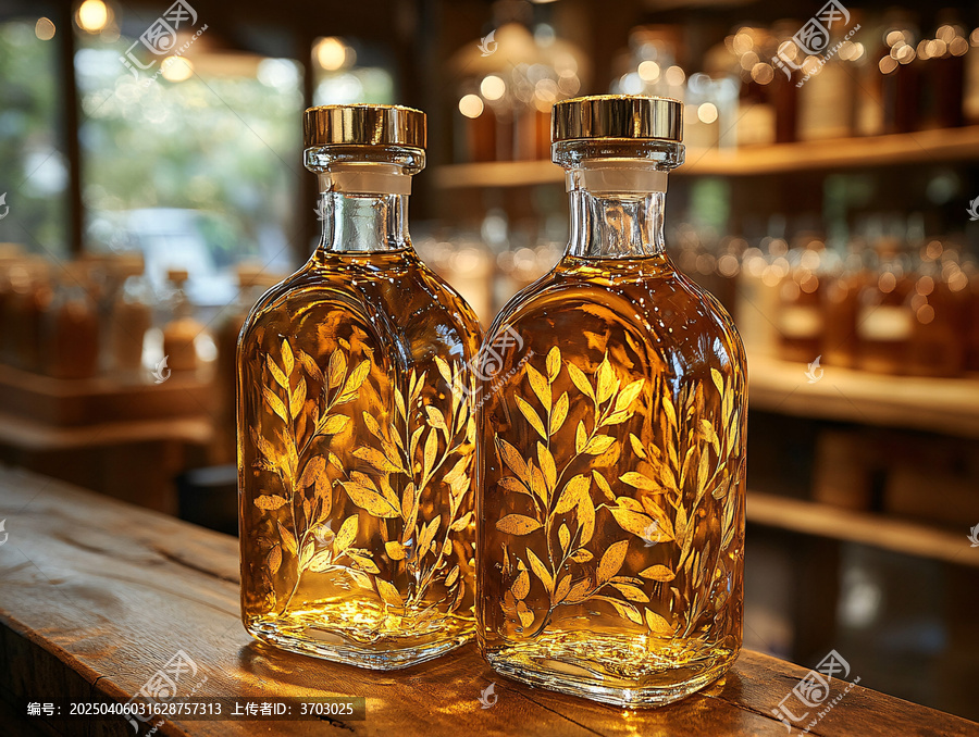 金葉玻璃瓶裝橄欖油