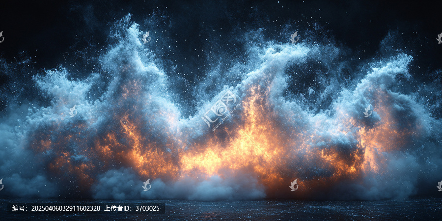 粒子爆炸效果