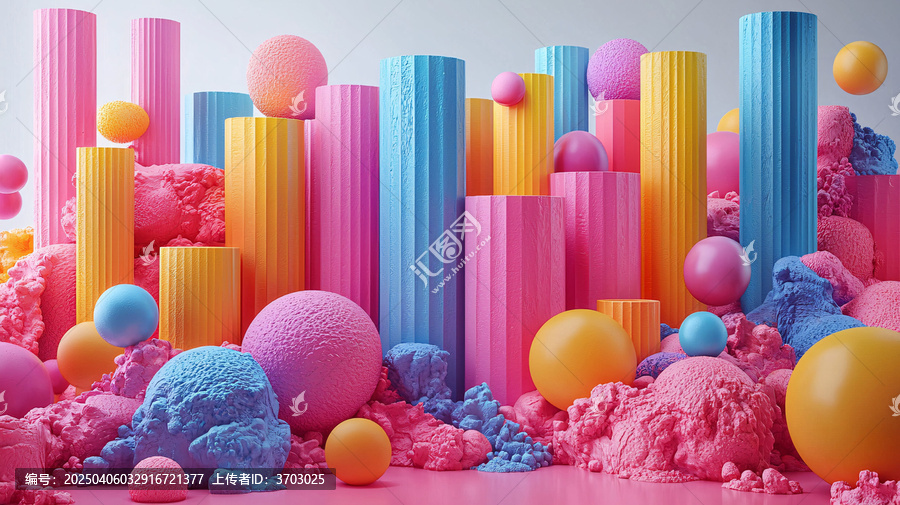廣告彩色展示