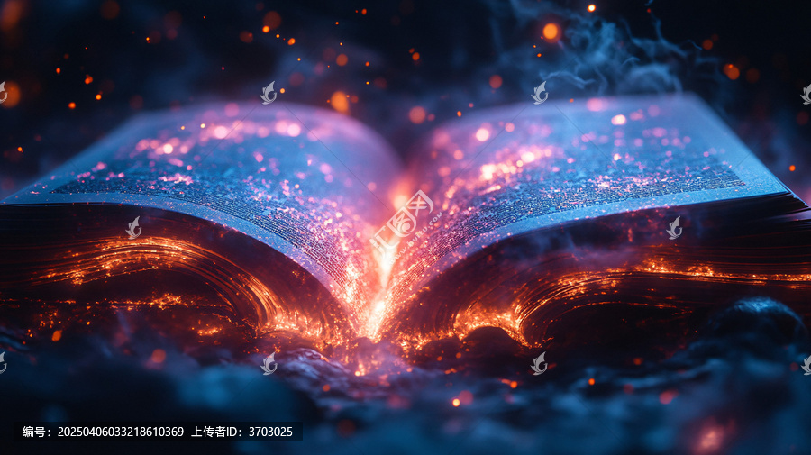 魔法書宇宙光芒