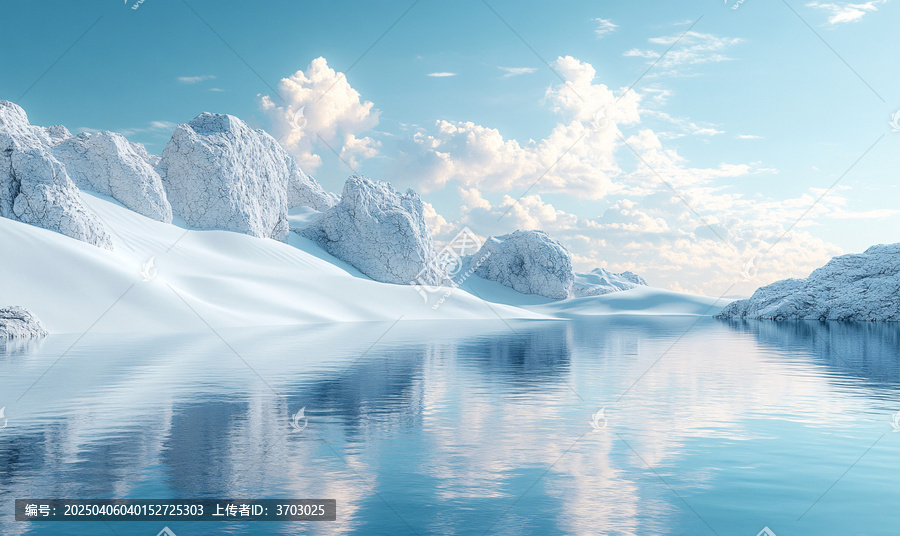 白沙黑巖水景