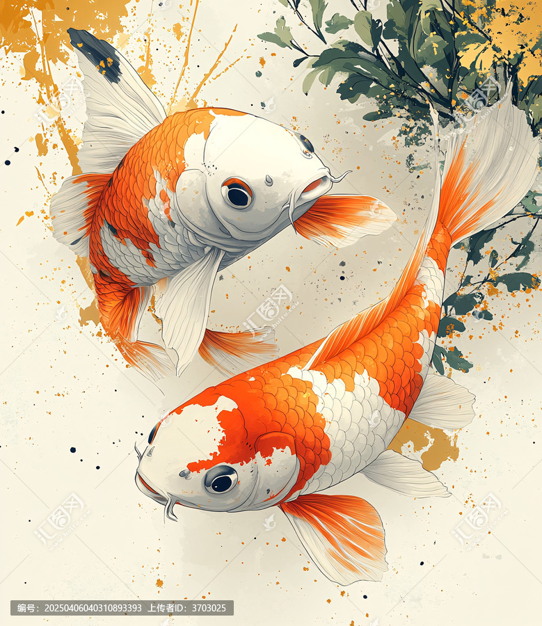 紅金鯉魚