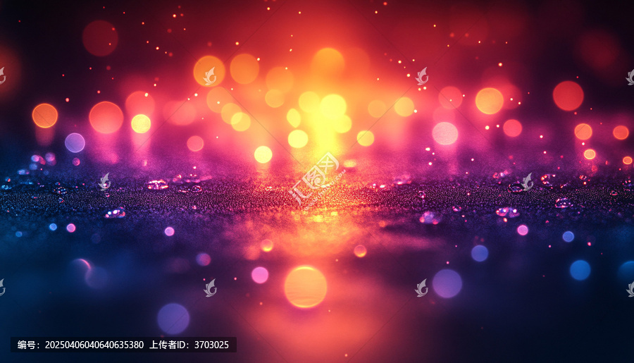 霓虹色彩發(fā)光背景