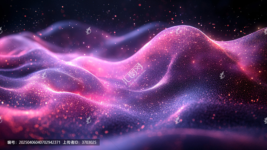 紫色漸變暗波紋