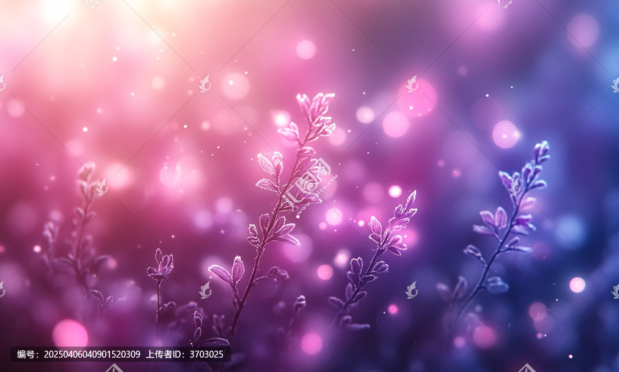藍白紫柔粉背景