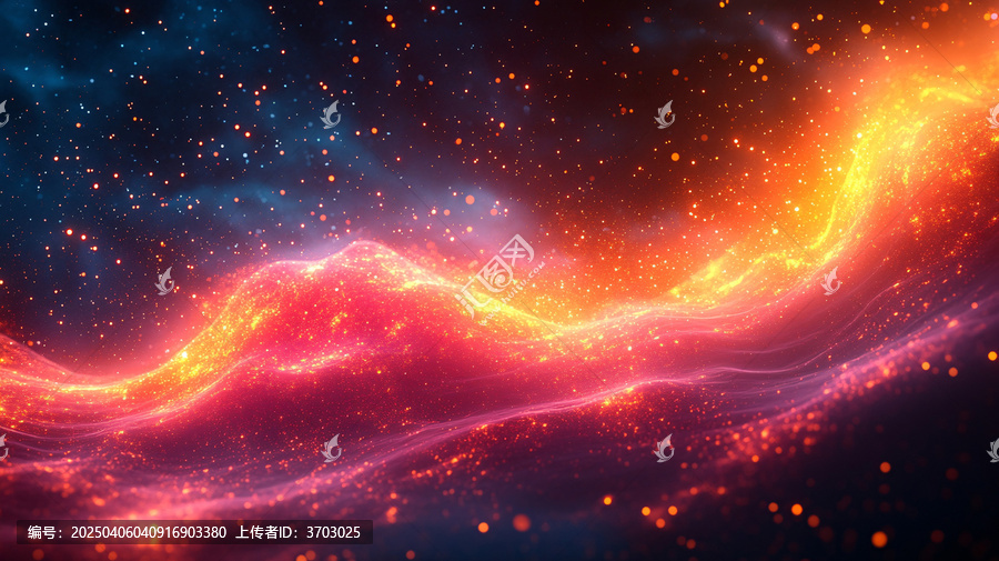多彩發(fā)光線條設(shè)計