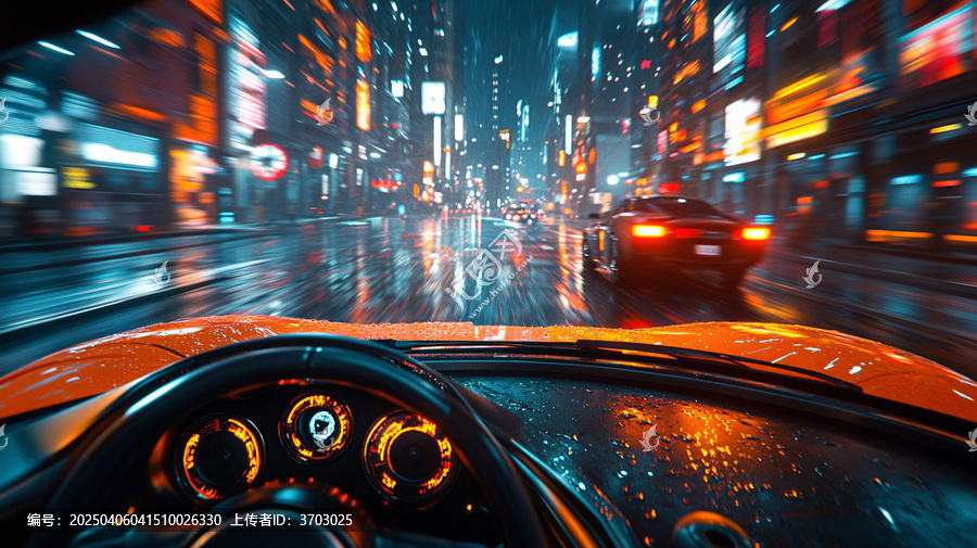 夜色飆車