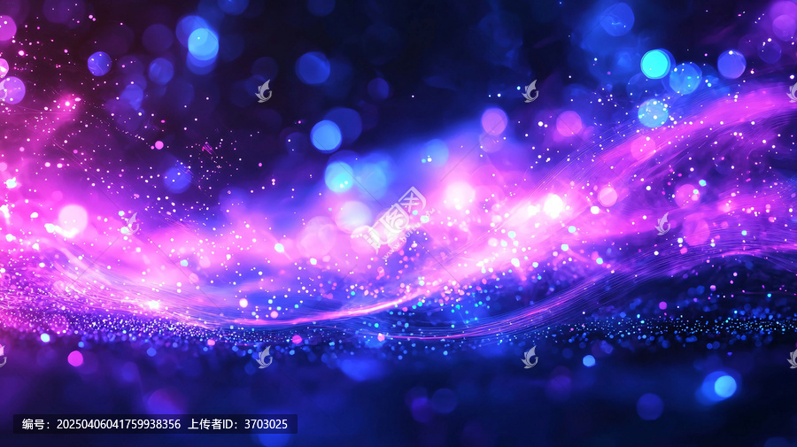 深藍紫色光暈背景