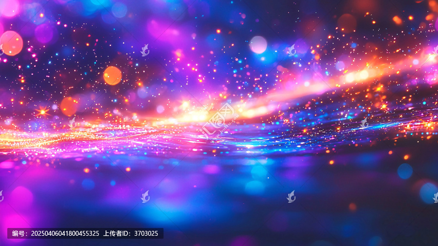 深藍(lán)紫色光暈背景