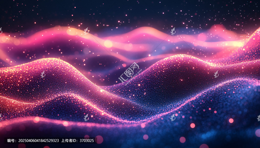 波光線條背景