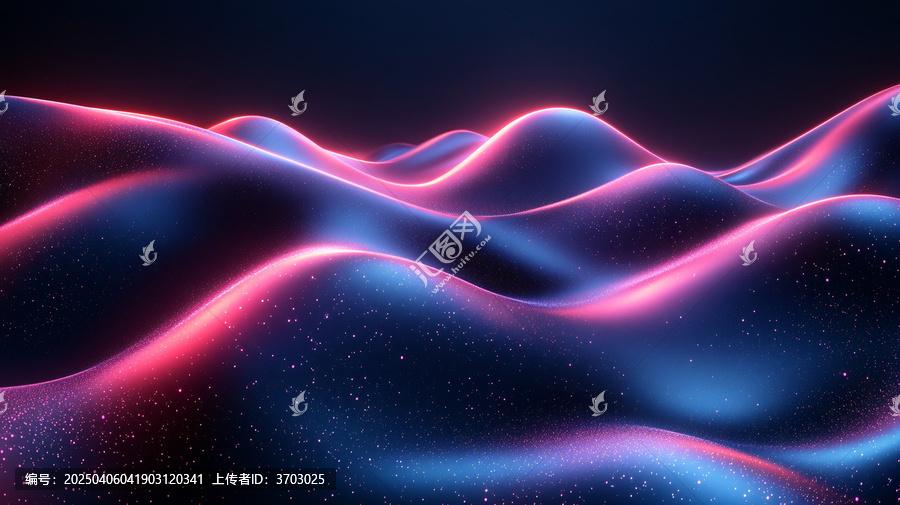 藍(lán)底粉白圓線設(shè)計(jì)