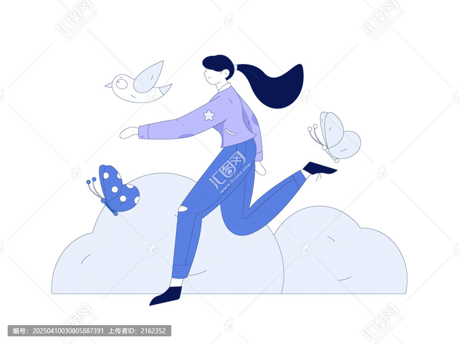 跑步