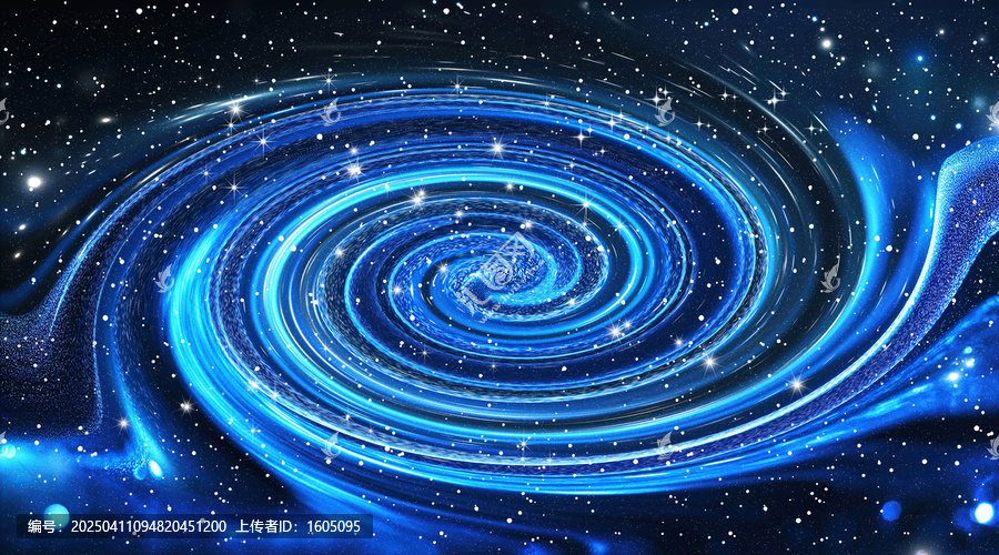 藍色星空旋渦軟膜天花吊頂